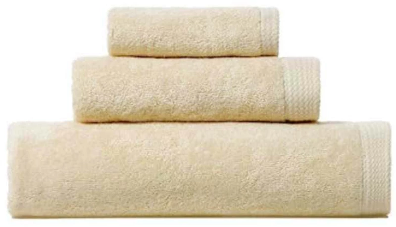 Cryspo Trio Σετ Πετσέτες Μπάνιου 3τμχ Premium Lino Βάρους 600gr/m²