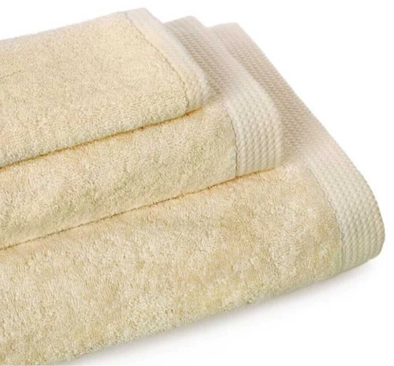 Cryspo Trio Σετ Πετσέτες Μπάνιου 3τμχ Premium Lino Βάρους 600gr/m²