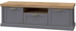 Έπιπλο Τηλεόρασης Tahoma 162053299 177x54x52cm Natural-Anthracite