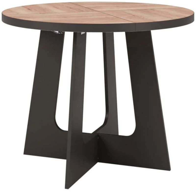 Τραπέζι Επεκτεινόμενο Bega 163059889 110/160x110x78cm Natural Μοριοσανίδα