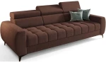 Καναπές Τριθέσιος Calyra 163069639 260x97x95cm Brown
