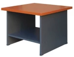 Τραπεζάκι Επισκέπτη ΕΟ129,1 Γκρι/Cherry 60x60x45cm
