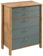 Συρταριέρα Indygo 162817439 90x47x109cm Oak-Olive