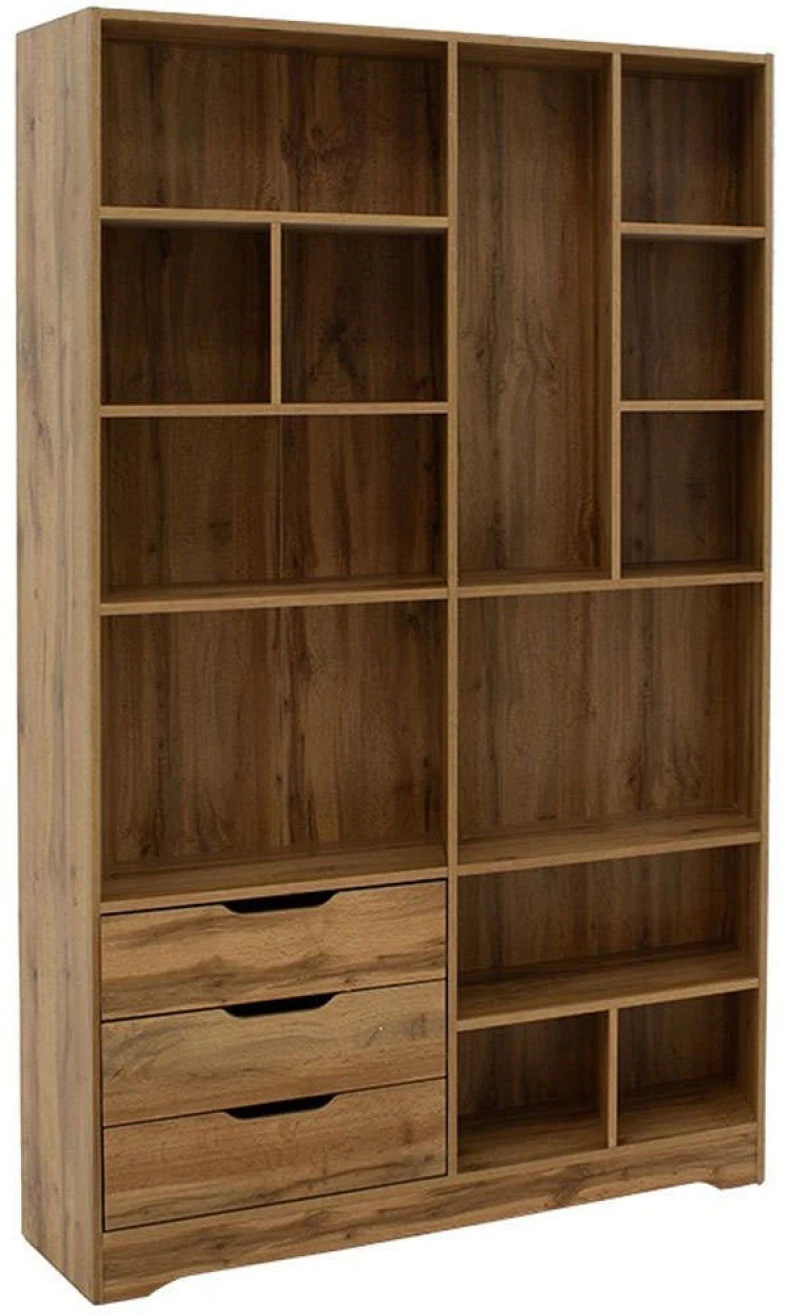 Βιβλιοθήκη Lucinda 049-000067 120x29,8x180,5cm Sonoma