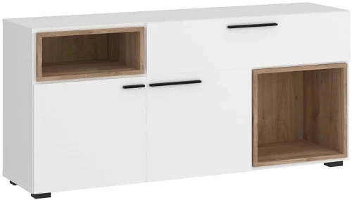 Μπουφές Bucks IV 162674119 135x41,6x65,2cm White Μοριοσανίδα