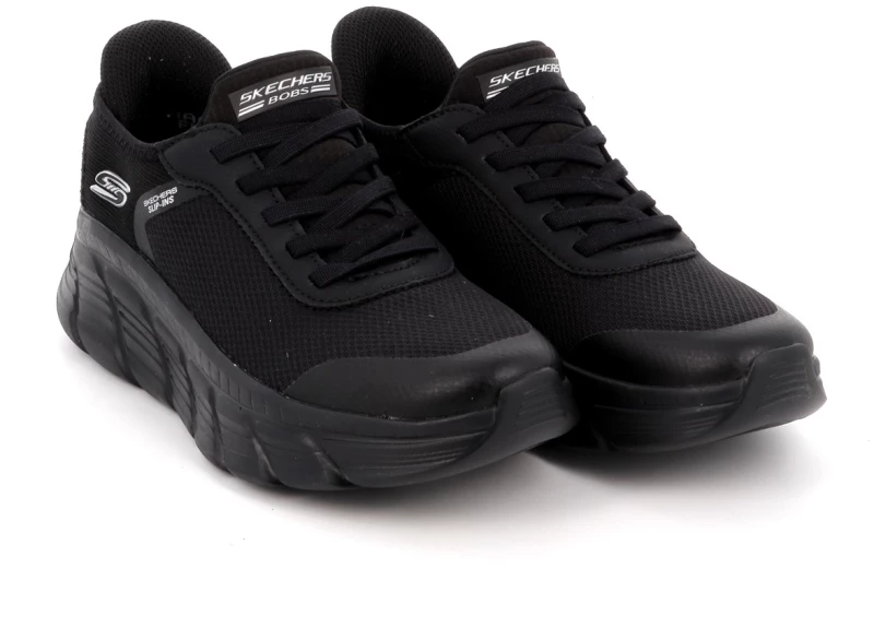 Γυναικείο Αθλητικό Παπούτσι Skechers Bobs B Flex Hi-Linear Force Χρώματος Μαύρο 117391-BBK
