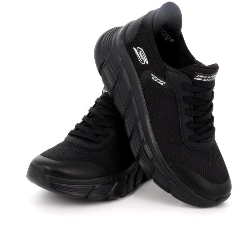 Γυναικείο Αθλητικό Παπούτσι Skechers Bobs B Flex Hi-Linear Force Χρώματος Μαύρο 117391-BBK