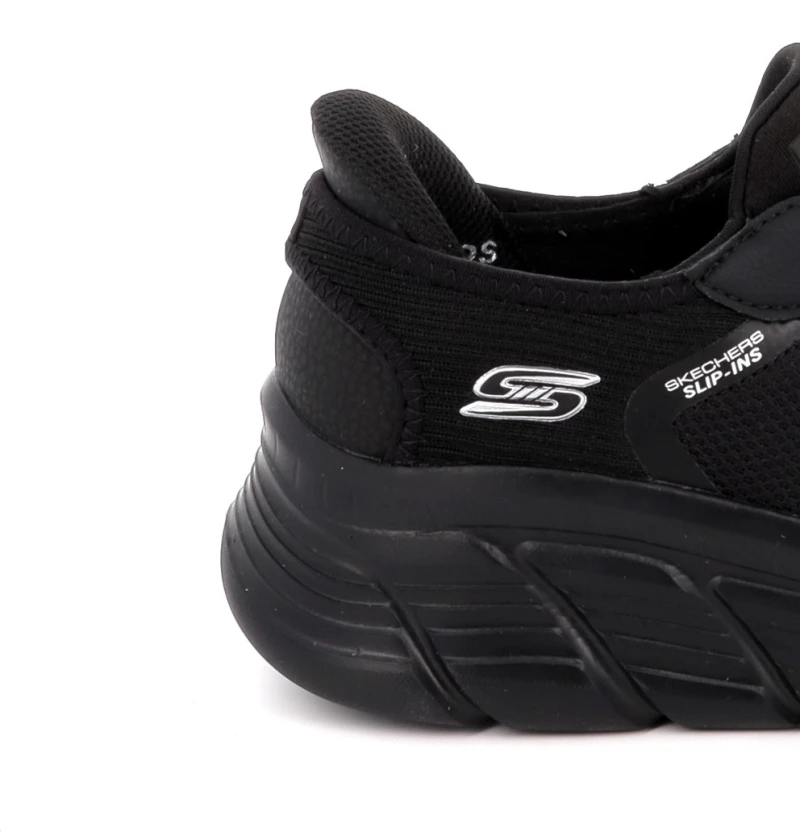 Γυναικείο Αθλητικό Παπούτσι Skechers Bobs B Flex Hi-Linear Force Χρώματος Μαύρο 117391-BBK