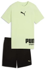 PUMA SPORT Tee and Shorts Set B 693335-38 PUMA ΠΡΑΣΙΝΟ