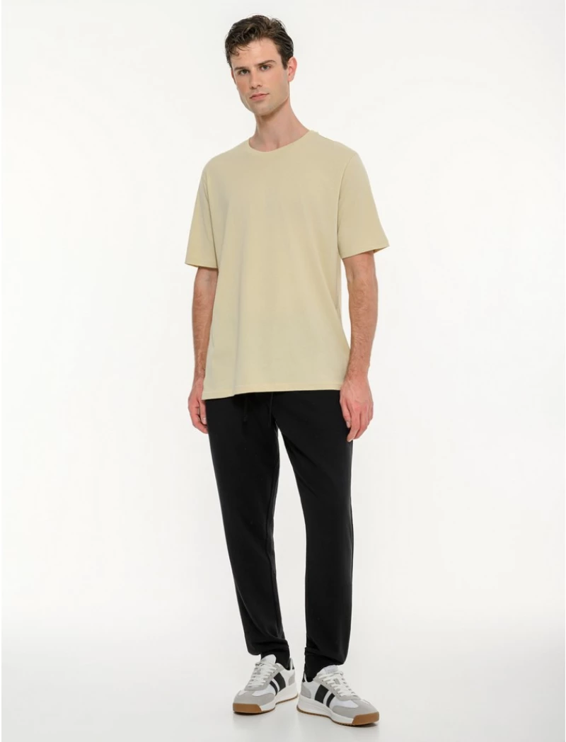 BDTK T-SHIRT SS 1261-955828 1261-955828-49290 BODY TALK Μπεζ