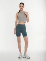 BDTK WAFFLE SLEEVELESS TOP 1261-905323 1261-905323-00509 BODY TALK Γκρι