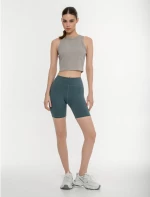 BDTK WAFFLE SLEEVELESS TOP 1261-905323 1261-905323-00509 BODY TALK Γκρι