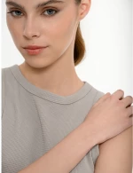 BDTK WAFFLE SLEEVELESS TOP 1261-905323 1261-905323-00509 BODY TALK Γκρι