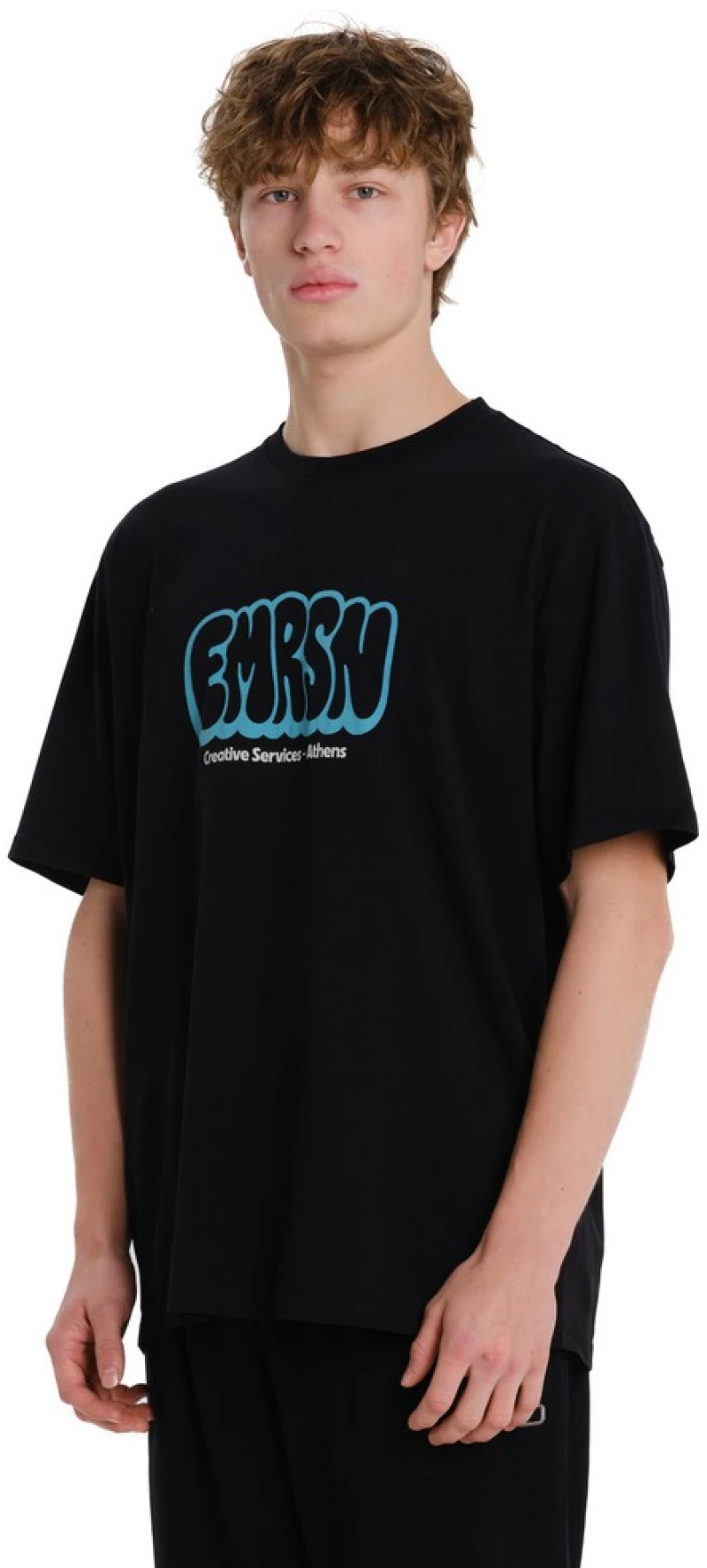 Emerson Men's s/s T-Shirt 261.EM33.05 261.EM33.05-BLACK EMERSON Μαύρο