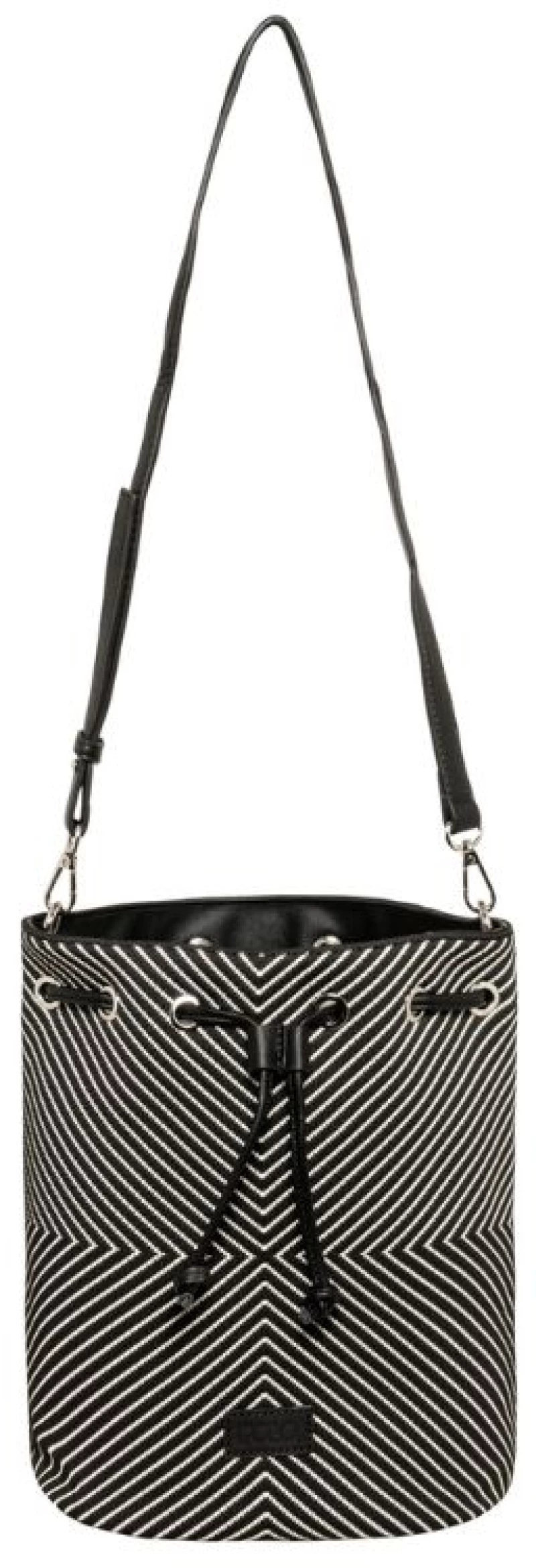 Τσάντα Pouch Seya Polo 5lt Ασπρόμαυρη 907105-8485