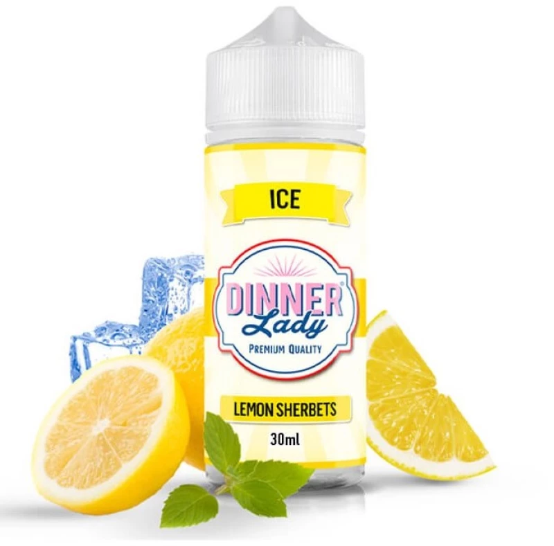Dinner Lady Flavour Shot Lemon Sherbets Ice 30/120ml