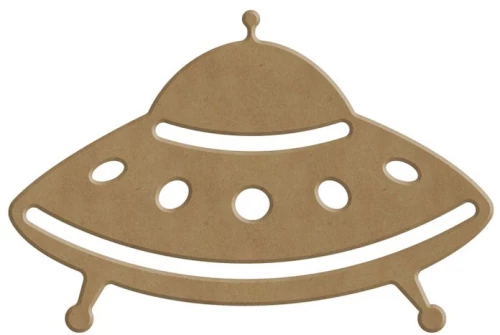 Διαστημόπλοιο mdf 14 x 9cm