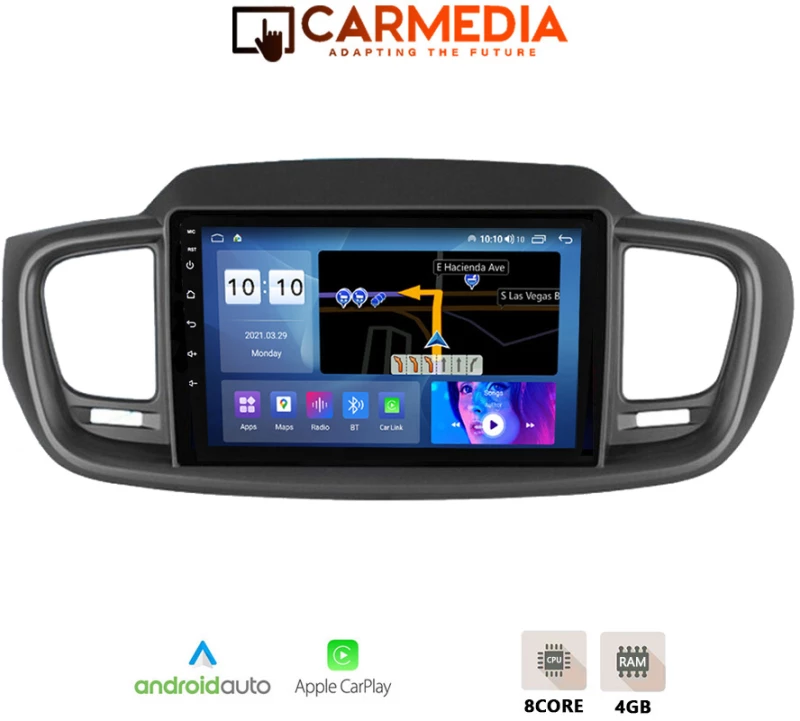 CARMEDIA CMDU409-3 TABLET 9'' OEM KIA SORENTO 2013+