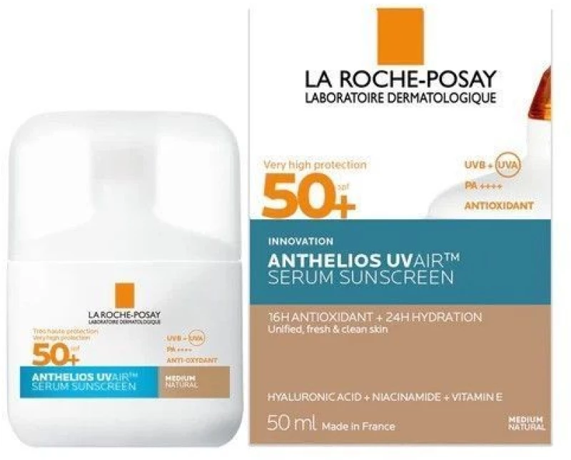 La Roche Posay Anthelios UV Air SPF50+ Medium Natural Color Sunscreen Serum 50ml