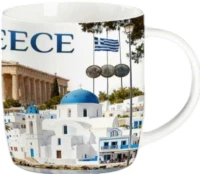 538013 ΣΕΤ ΚΕΡΑΜΙΚΗ ΚΟΥΠΑ SOUVENIR ΜΕ ΚΟΥΤΑΛΙ - GREECE - 241130