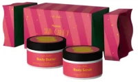 Life Roots | Skin Candy Macaron Skin Glow Body Butter 250ml & Sugar Scrub 250ml | 1σετ