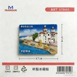 540042 ΤΟΥΡΙΣΤΙΚΟ ΜΑΓΝΗΤΑΚΙ SOUVENIR - ΣΕΤ 12PCS - PARALIA - 678603
