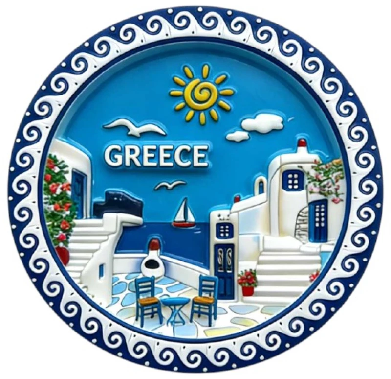 540297 TΟΥΡΙΣΤΙΚΟ ΜΑΓΝΗΤΑΚΙ SOUVENIR - ΣΕΤ 12PCS - GREECE - 678535