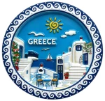 540297 TΟΥΡΙΣΤΙΚΟ ΜΑΓΝΗΤΑΚΙ SOUVENIR - ΣΕΤ 12PCS - GREECE - 678535