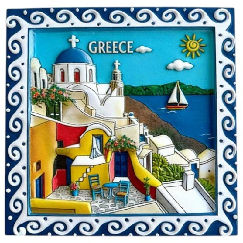 540312 TΟΥΡΙΣΤΙΚΟ ΜΑΓΝΗΤΑΚΙ SOUVENIR - ΣΕΤ 12PCS - GREECE - 678505