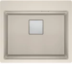 Franke Mythos Kubus 2 Pro KNG 610-53 Ένθετος Γρανιτένιος Νεροχύτης 59cm Coffee