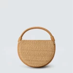Replay Circular Raffia Bag