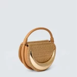 Replay Circular Raffia Bag