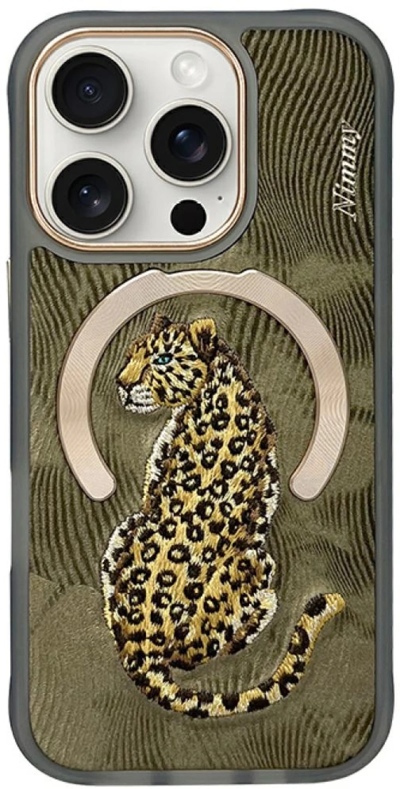 Nimmy Magnetic Fantasy Animal MagSafe Case for iPhone 16 Pro - Gold