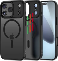 Tech-Protect MagMat XT 4-set MagSafe Case for iPhone 17 Pro Max - Matte Black