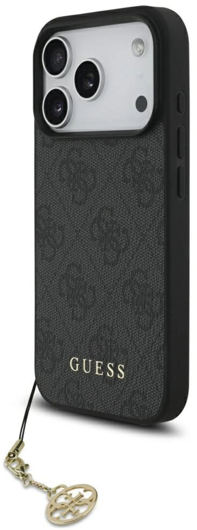 Guess 4G Charms Collection MagSafe case for iPhone 17 Pro - black