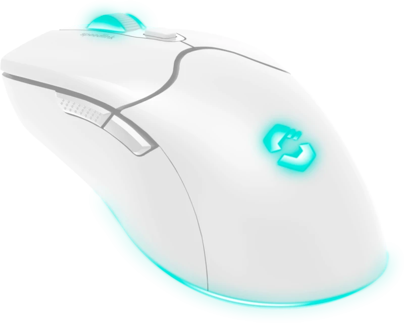 Speedlink - VELOX Rechargeable RGB Wireless Gaming Mouse - White / Computers
