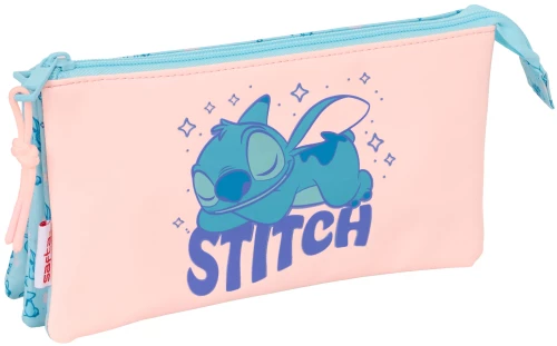 STITCH - Sleeping - Tripple Pencil Case