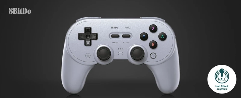 8BitDo PRO 2 Gamepad Hall Ed/Gray / Nintendo Switch 2