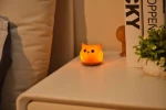Winkee - Tiny Night Light Table Lamp - Orange - Petite / Gadgets