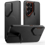 Tech-Protect Kevlar Aura MagSafe Case for Samsung Galaxy S26 Ultra - Black and Orange