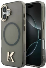 Karl Lagerfeld IML K Head Logo MagSafe Case for iPhone 17 - Black