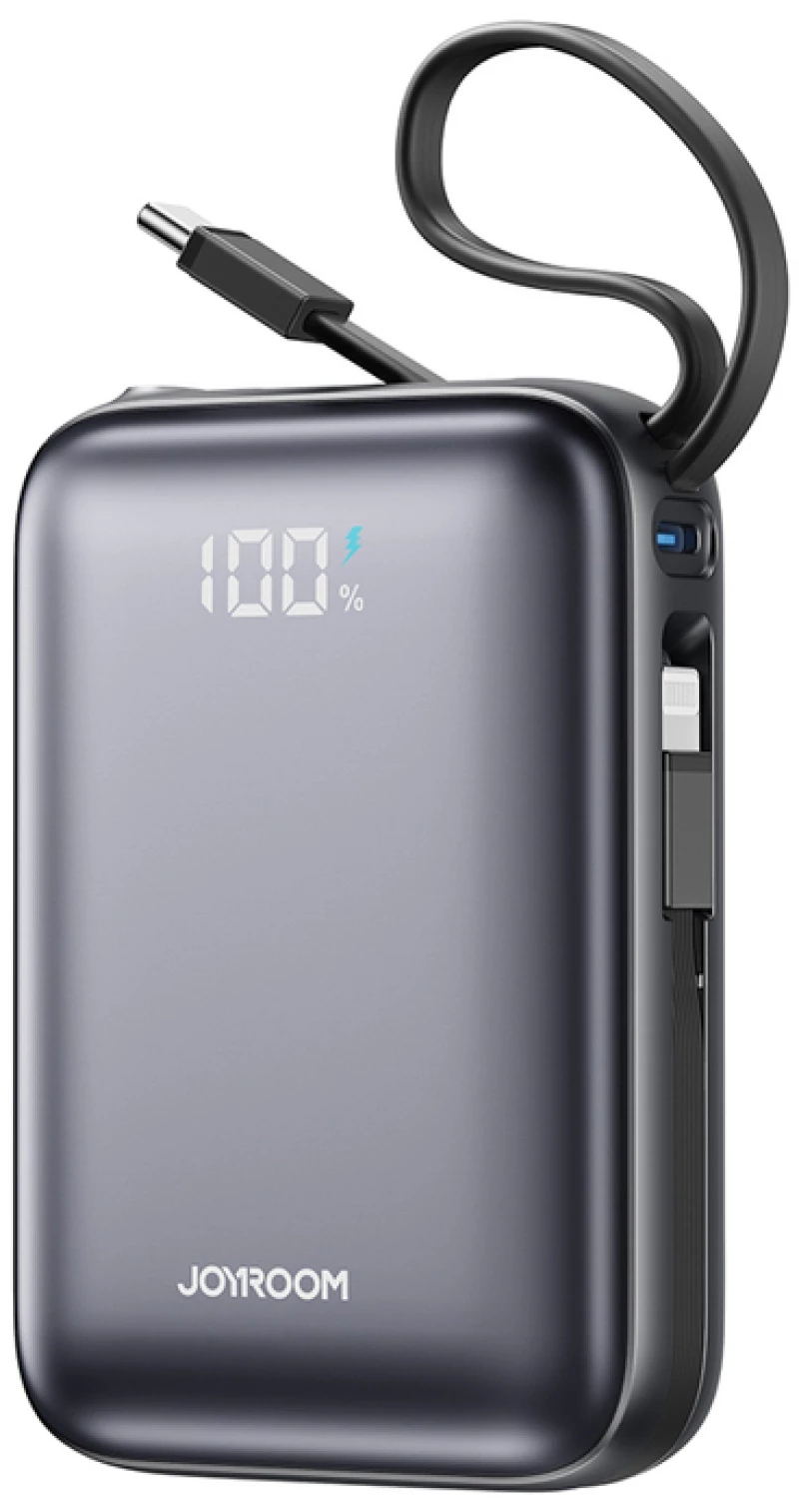 Joyroom JR-PBF29 20000mAh 22.5W Powerbank with Double Cable - Black