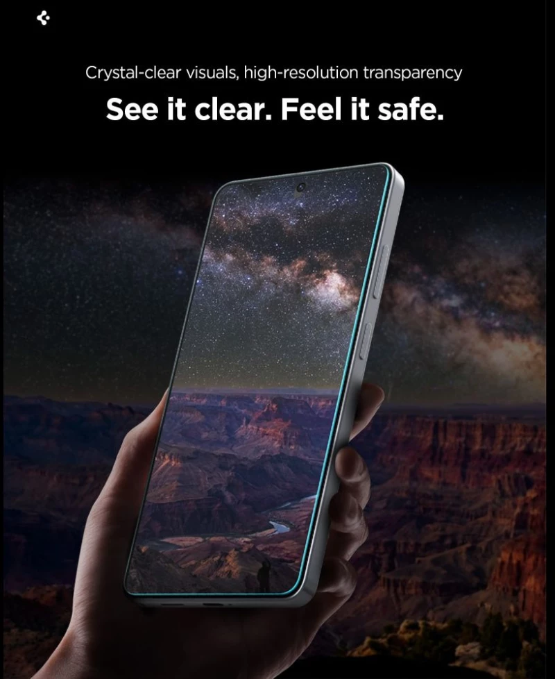 Spigen Glas.Tr Ez Fit Pro HD Tempered Glass 2-pack for Samsung Galaxy S26 Ultra