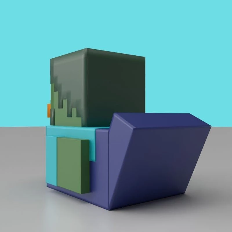 Numskull - Tubbz - Zombie (Mini Edition) / Fan Shop and Merchandise