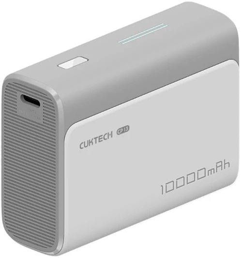 CUKTECH 30W 10000mAh Power Bank 1C1A - CP13- Gray Color