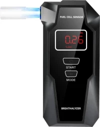 ALCOALERT handy breathalyzer