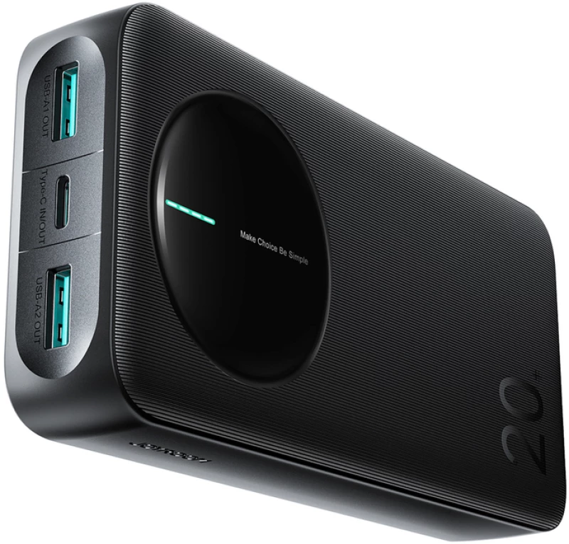 Joyroom JR-PBF14 Pro Powerbank 22.5W 20000mAh with Digital Display 2x USB-A 1x USB-C - Black