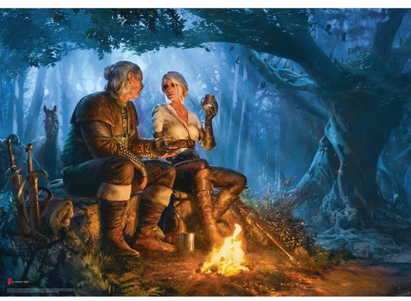 The Witcher Puzzle Journey of Ciri (1000 pieces)