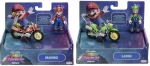 Super Mario Bros - Super Mario Galaxy Movie Mario & Luigi assorted figure + vehicle