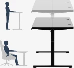 Electric desk Leader 7.3 Black